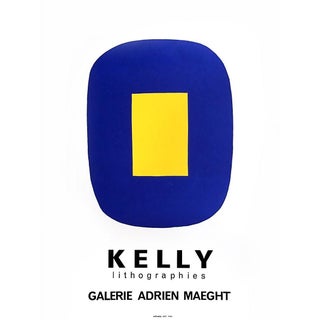 1970s Original Ellsworth Kelly Exhibition Poster For Sale