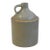 Antique Cream Stoneware Whiskey Moonshine Jug With Handle For Sale