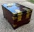 1930s Vintage Chinese Hardwood Traveling Vanity Shaving Mirror Box & Drawer For Sale - Image 11 of 12