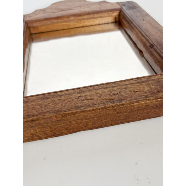Gold Wooden Mirror, France, 20th Century For Sale - Image 8 of 13