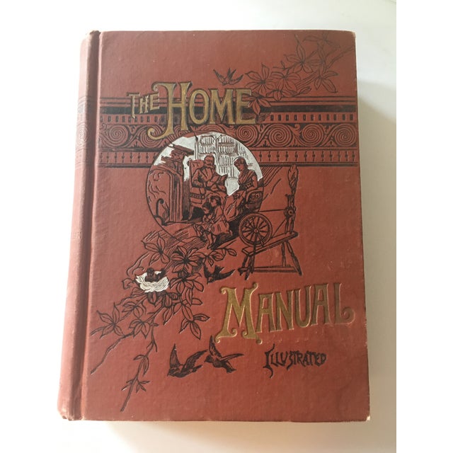 Late 19th Century Victorian Book " the Home Manual - Illustrated" For Sale - Image 11 of 12