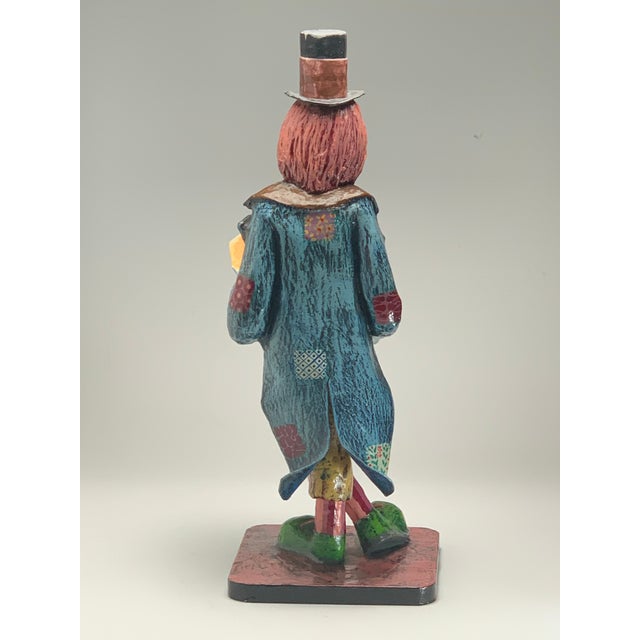 Paper 1980s Oskar Raoul Clown Signed by Artist For Sale - Image 7 of 9
