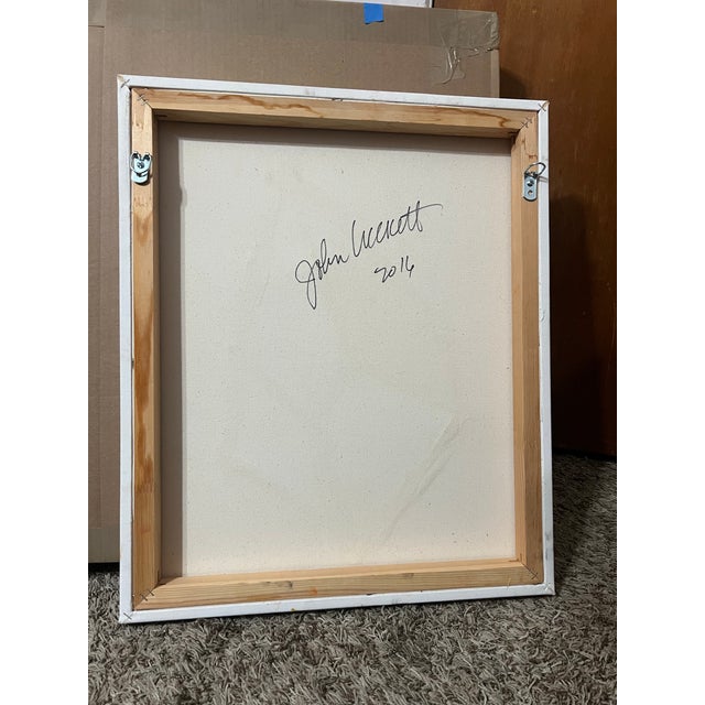 Abstract Painting by Artist John Luckett For Sale In Palm Springs - Image 6 of 6