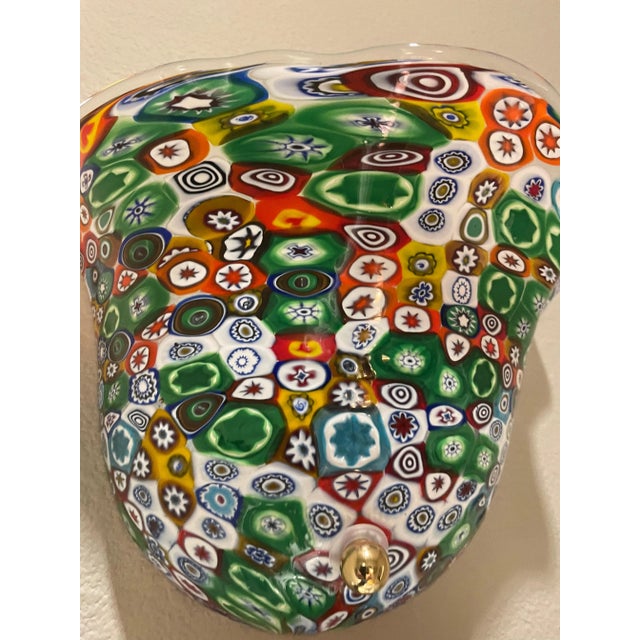 This beautiful Murano glass blown wall sconce was purchased in Venice, Italy. We are the original owners. Each piece is...