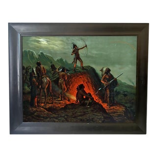 A.d.m. Cooper (American, Late 19th-Early 20th Century) Burning Arrow, 1904 For Sale