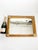 Gold Rattan Mirror, France, 1990s For Sale - Image 4 of 11