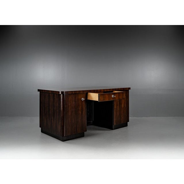 Art Deco Desk by Bruno Paul for VEB Deutsche Werkstätte Hellerau, 1928 For Sale - Image 9 of 18