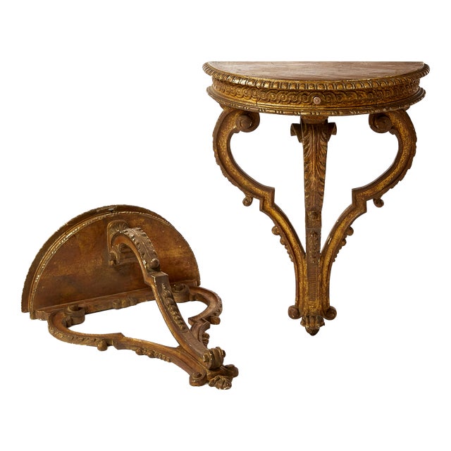 Empire Style Consoles, 1890s, Set of 2 For Sale