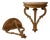 Empire Style Consoles, 1890s, Set of 2 For Sale