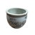 Vintage Oriental 18 Arhats Graphic Porcelain Round Pot Planter For Sale In San Francisco - Image 6 of 10