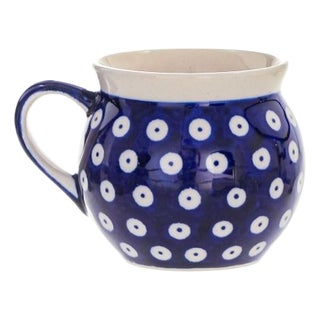 New 220 Ml Ceramic Mugs from Zakłady Ceramiczne Bolesławiec, Set of 4 For Sale