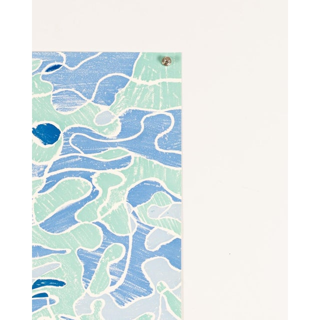Paper Munich 1972 Olympic Games Poster in the style of David Hockney, 1971 For Sale - Image 7 of 9