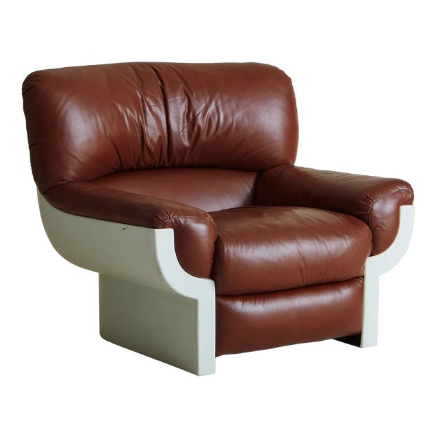 Flou Lounge Chair by Augusto Betti for Habitat Faenza, 1968 For Sale