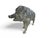 Impressive wild boar sculpture cast in patinated bronze in Italy during the 1950s. Executed on a substantial scale, the...