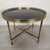 Coffee Table in Brass and Black Glass, 1970s For Sale - Image 16 of 16