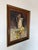 Impressionist Vintage Floral & Pitcher Still Life Oil Painting on Masonite - Framed For Sale - Image 3 of 13