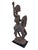 Wood Lg Old African Dogon Hand Carved Wood Horseman Mali 31" H W/Stand For Sale - Image 7 of 9