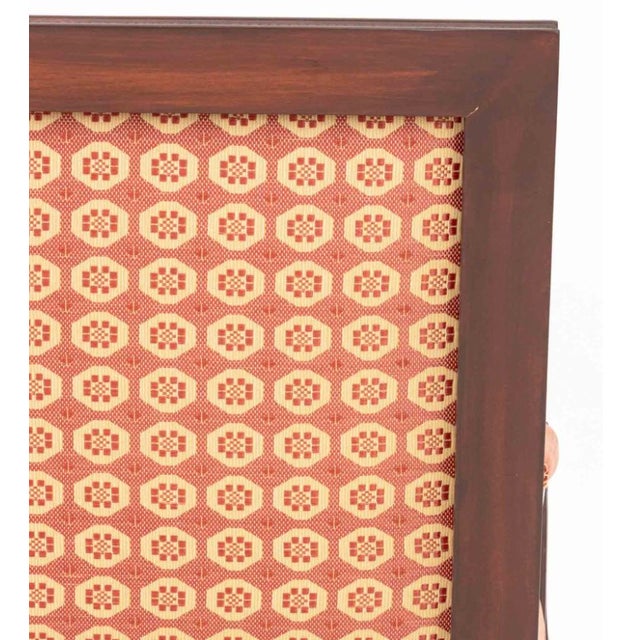 1940s Pair of Louis XVI Style Carved Mahogany Fauteuils, Ex-Estate of Gilbert C. Maurer For Sale In New York - Image 6 of 6