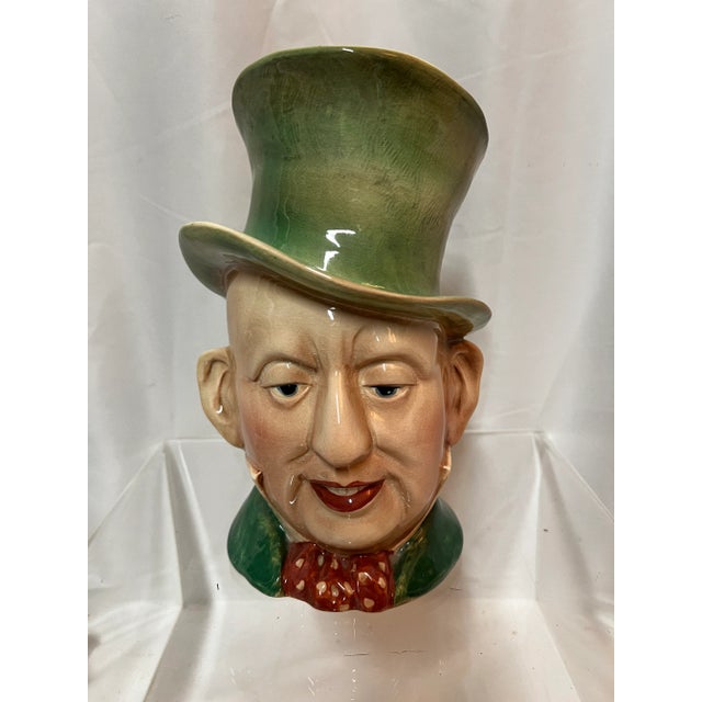 Vintage Beswick David Copperfield Micawber 310 Toby Jug Drilled for Lamp For Sale - Image 4 of 5