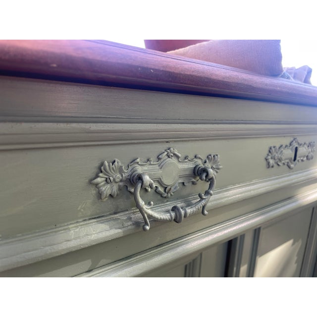 19th Century Antique Vertical Credenza in Fir, 1890s For Sale - Image 5 of 18