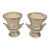 Vintage English Silver-Plated Miniature Urn Toothpick Holder Champagne Buckets by Sheffield - Set of 2 For Sale