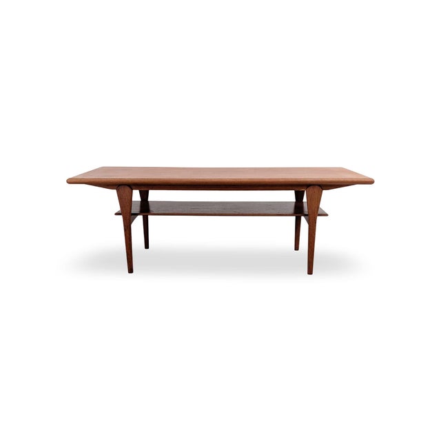 Brown Mid-Century Modern Danish Coffee Table in Teak from Marsk For Sale - Image 8 of 8