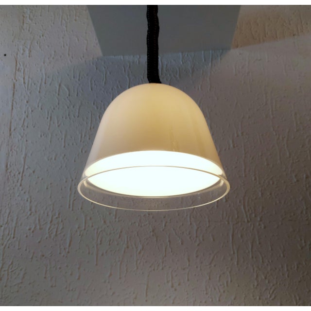 Plastic Kuala Pendant Lamp by Franco Bresciani for Meblo, Yugoslavia, 1970s For Sale - Image 7 of 10