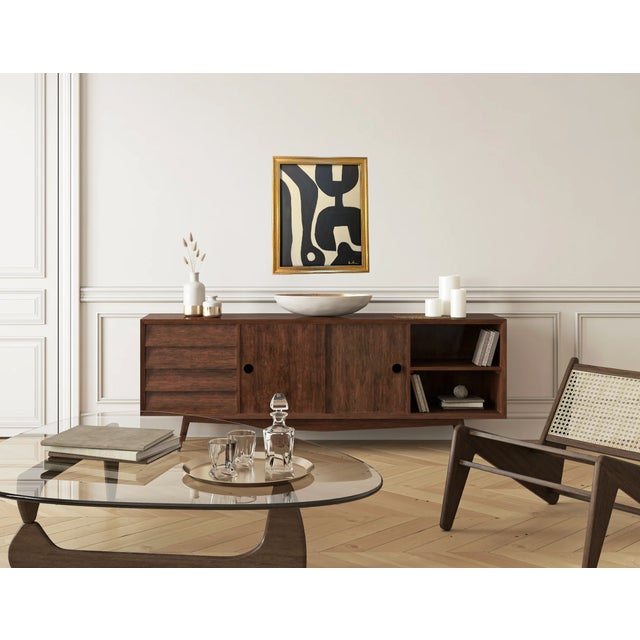 Contemporary Abstract Expressionist Painting by Bryan Boomershine Framed For Sale In Palm Springs - Image 6 of 6