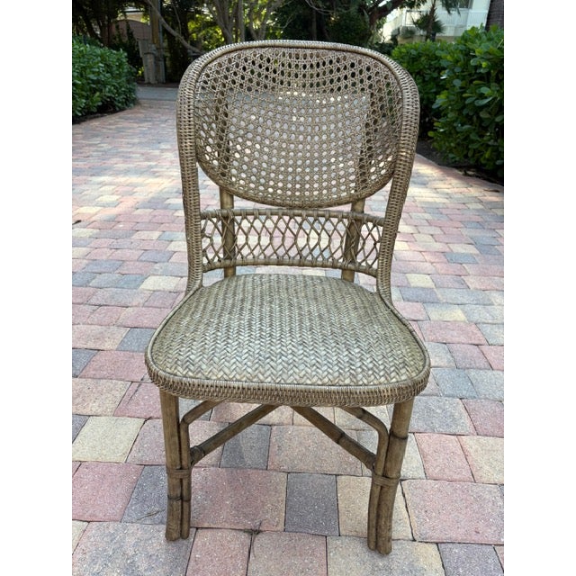 Ornamental & Decorative Materials 6 Palecek Dining Chairs For Sale - Image 7 of 13