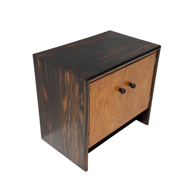 Art Deco Cabinet in Macassar and Birch by Gebroeders Reens Amsterdam, 1930s For Sale - Image 9 of 15