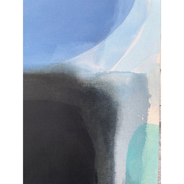 Contemporary Wallflower (Windswept) Original Abstract Painting For Sale - Image 3 of 7