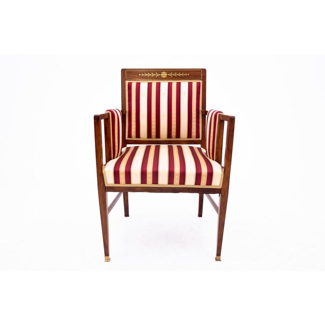 Antique Living Room Set, 1890, Set of 3 For Sale - Image 9 of 14