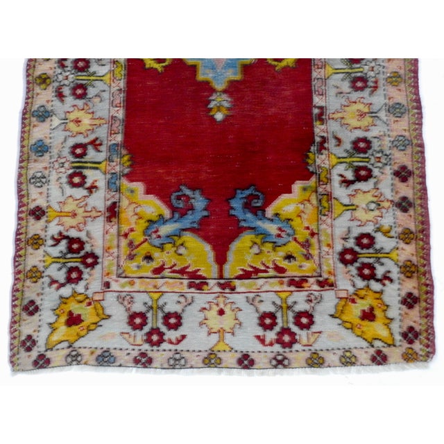 Mid-20th Century Turkish Oushak Rug For Sale - Image 4 of 9