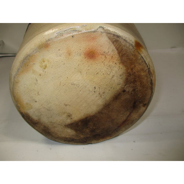 Antique Geddes Ny Floral Motif Stoneware Jug For Sale - Image 15 of 16
