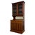 20th Century Edwardian English Walnut Bookcase with Bevelled Mirror, 1890s For Sale - Image 4 of 13