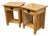 Michael's Furniture Company Mission Style Oak Nighstands, a Pair For Sale