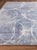 Transitional Exquisite Rugs Fine Pure Silk Hand-Knotted Silk Blue/Gray/Ivory Rug-9'X12' For Sale - Image 3 of 8