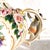 Ceramic Dresden Footed Bowl With Angels and Three Dimensional Flowers For Sale - Image 7 of 18