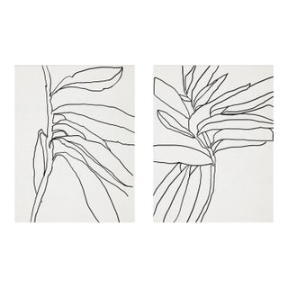 Contemporary Minimalist Abstract Giclee Prints - a Pair For Sale