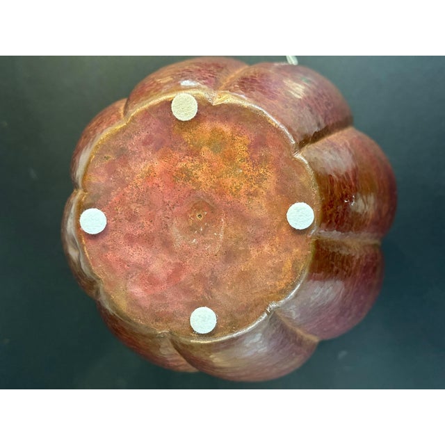 Arts and Crafts Hand Hammered Copper Vase For Sale - Image 10 of 12