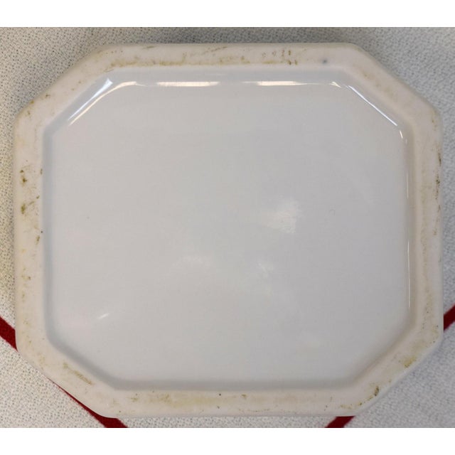 The "21" Club Octagonal Ceramic Ashtray For Sale - Image 4 of 4
