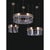 Collection Atlas Chandelier in Metal and Crystal by Jago For Sale - Image 4 of 6