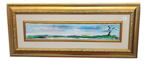 Ernesto Treccani, Oil on Canvas, Framed
