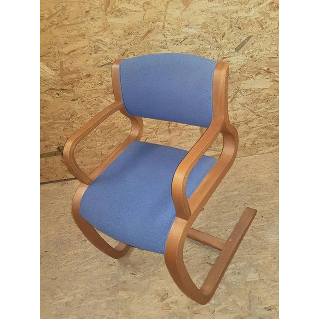 Magnus Olesen Cantilever Armchair by Magnus Olesen, Denmark, 1975 For Sale - Image 4 of 5