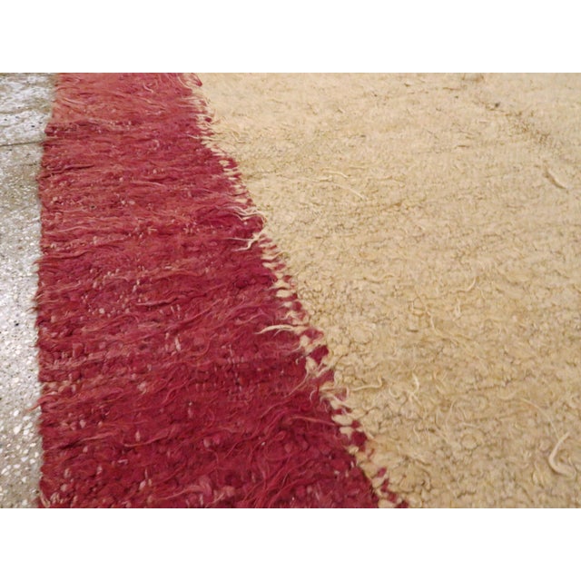 Mid 20th Century Galerie Shabab Collection Mid-20th Century Turkish Tulu Rug For Sale - Image 5 of 10