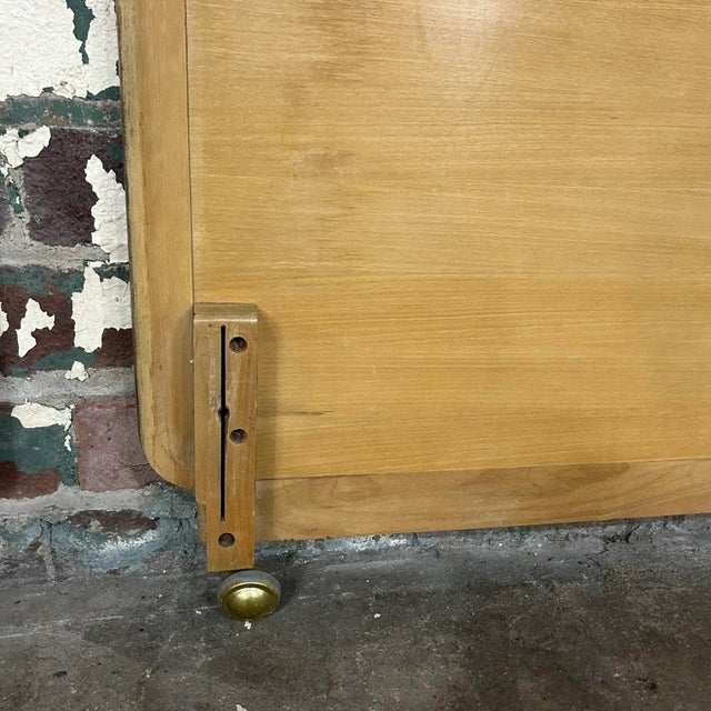 Wood Edward Wormley for Drexel Full Size Bed Set For Sale - Image 7 of 12