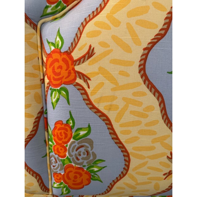 Add a touch of timeless charm to any bedroom with this lovely vintage upholstered twin headboard, featuring a cheerful...