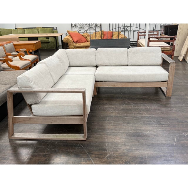 Design Plus Gallery presents a Rio Outdoor L-Shape Sectional Couch from Castlery. This outdoor patio sectional is designed...