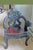 Art Deco Rare Matched Set of Antique Chinese Dragon Armchair and Rocker For Sale - Image 3 of 6