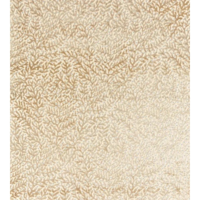 Sample - The House of Scalamandré Corallina Velvet Fabric, Pebble Beach For Sale